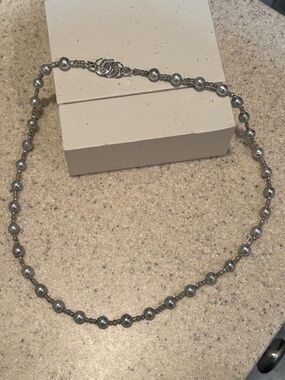 Madama Saltwater Pearl Sterling Silver Necklace